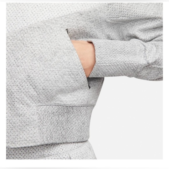 NIKE Forward White gray textured therma fit performance JACKET size small‎ new - Picture 3 of 11